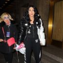Cher Arrives at Radio City Musical Hall in New York City