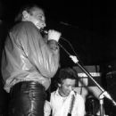 Howard Devoto & Pete Shelley performing with Buzzcocks at the 100 Club Punk Festival in London, Sept. 1976