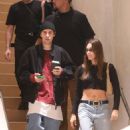 Hailey Bieber – Christmas shopping candids in West Hollywood