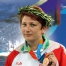 Belarusian female discus throwers