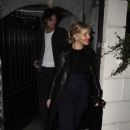 Sienna Miller – Seen at Cara Delevingne’s first performance of Cabaret in London