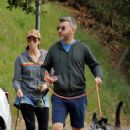 Sarah Silverman – With boyfriend Rory Albanese walk with their dogs in Los Feliz