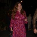 Kelly Brook – Seen leaving the Chiltern Firehouse in London - 454 x 746