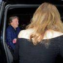 Nancy Shevell – Spotted leaving Robert De Niro’s 80th birthday party in New York - 454 x 302