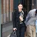 Bella Hadid – Heads to dinner with friends in New York
