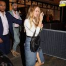 Jennifer Lawrence – Leaving a restaurant in Paris