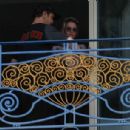 Kristen Stewart – seen inside the Martinez Hotel in Cannes, France