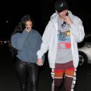 Kim Kardashian – With Pete Davidson leaving Jon and Vinny’s Fairfax after dinner in Beverly Hills - 454 x 683