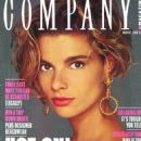 Marie Lindfors - Company Magazine Cover [United Kingdom] (August 1989)