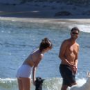 Kendall Jenner – On the beach in Malibu
