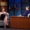 Emmy Rossum – Late Night with Seth Meyers (Season 9 – Episode 1296), New York