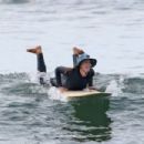 Leighton Meester – Seen on a surf session in Malibu