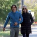 Gwyneth Paltrow – With husband Brad Falchuk out for a walk on Thanksgiving Day
