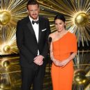 Jason Segel and Olivia Munn - The 88th Annual Academy Awards (2016) - 407 x 612