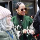 Alicia Keys – Visiting the musical ‘Hell’s Kitchen’ on Broadway in New York