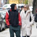 Hailey Clauson – With Jullien Herrera out in New York City - 454 x 674