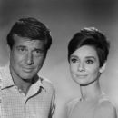 Audrey Hepburn and Efrem Zimbalist Jr.