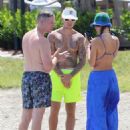 Hailey Bieber – With Justin at the beach in Coeur d’Alene - 454 x 636