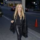 Faye Resnick – Arrives at The Fleur Room in West Hollywood