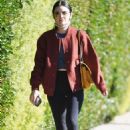 Lucy Hale – Steps out for lunch