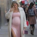 Ashley James – Arriving at her baby shower in London