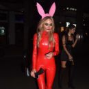 Nicola Hughes – Leaving the HallowZeem party at M Restaurant in London - 454 x 680