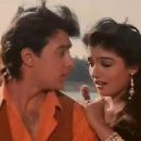 Aamir Khan and Raveena Tandon