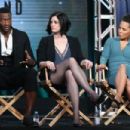Actress Jessica de Gouw speaks onstage during the Undergournd panel as part of the WGN America portion of This is Cable 2016 Television Critics Association Winter Tour at Langham Hotel on January 8, 2016 in Pasadena, California