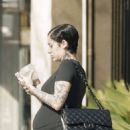 Bhad Bhabie – Shows her baby bump during a casual Los Angeles outing