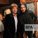 Mick Jagger & L'Wren Scott at CHANEL and CHARLES FINCH Host a Pre-Oscar Dinner Celebrating Fashion and Film, in Madeo Restaurant, Beverly Hills, Los Angeles - 27 Feb 2011 - 454 x 363