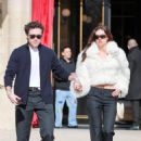 Nicola Peltz – With Brooklyn Beckham at Victoria’s big show during Paris Fashion Week