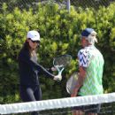 Meagan Camper – Hits the tennis court in Los Angeles - 454 x 681