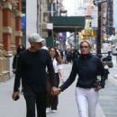 Yolanda Hadid – On a walk through SoHo – New York - 454 x 681