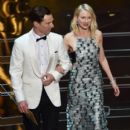 Benedict Cumberbatch and Naomi Watts At The 87th Annual Academy Awards - Show (2015)