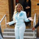 Mary J. Blige – Exits the Tamron Hall talk show in NYC