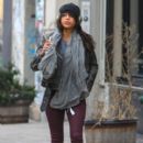 MIchelle Rodriguez: out for a stroll in New York City