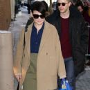 Celebs Stop by the ABC Studios - 367 x 600