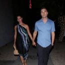 Roselyn Sanchez – With hubby Eric Winter seen at Catch Steak in West Hollywood - 454 x 677