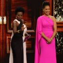 Viola Davis and Gina Torres  - The 76th Primetime Emmy Awards - 422 x 612