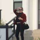 Mischa Barton – Out for a walk outside her home in Los Feliz