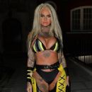 Anna Vakili – with her sister Mandi and pal Jemma Lucy attend a Halloween party - 454 x 490