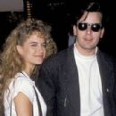 Charlie Sheen and Kelly Preston