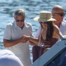 Amal Clooney – Spotted On vacation in Moltrasio - 454 x 303