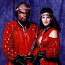 Terry Farrell and Michael Dorn