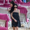 Andrea Corr – Seen on the beach at Sandy Lane Hotel in Barbados - 454 x 454