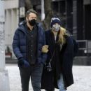 Blake Lively &#8211; With Ryan Reynolds on a romantic walk in Tribeca New York