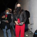 Nina Dobrev – Seen after dinner with friends at Craig’s in West Hollywood