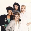 Cast of Unaired Charlie's Angels Pilot, 1988: Sandra Canning, Tea Leoni, Claire Yarlett, Karen Kopins - 454 x 569