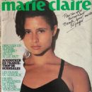 Nathalie Gabrielli - Marie Claire Magazine Cover [France] (June 1984)