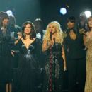 Florence Welch, Jennifer Hudson, Christina Aguilera, Martina McBride and Yolanda Adams attends The 53rd Annual Grammy Awards - 454 x 322